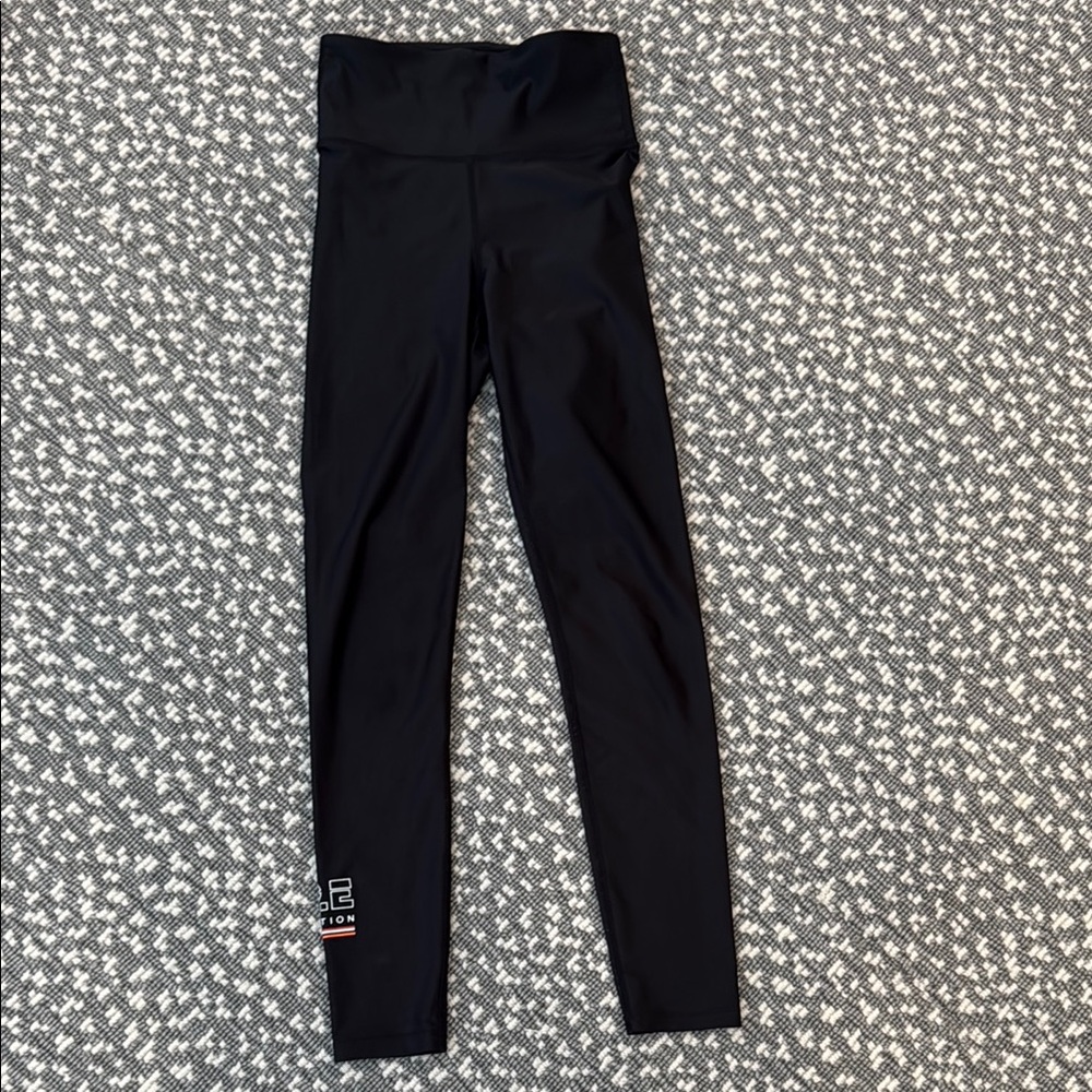 PE Nation Black High-Waisted Leggings